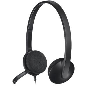 LOGITECH H340 Corded Headset - BLACK - USB 981-000475 * - Img 4