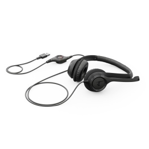 LOGITECH HEADSET-H390 USB-C Computer Headset-MIDNIGHT BLACK-USB-N/A-EMEA28i-935-USB-C 981-001576 - Img 3