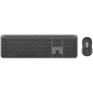 LOGITECH Signature Slim Combo MK950 - GRAPHITE - US INT'L - 2.4GHZ/BT- INTNL-973 920-012490