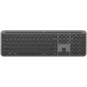 LOGITECH SIGNATURE SLIM WIRELESS KEYBOARD K950 - GRAPHITE - US INT'L - 2.4GHZ/BT - INTNL-973 920-012465