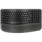 LOGITECH Wave Bluetooth ergonomic keyboard - GRAPHITE - US INT'L - B2B 920-012334 - Img 2