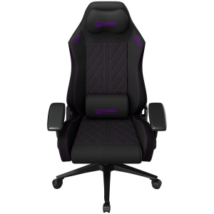 LORGAR CHA41 Fabric Gaming Chair Advanced Black/Purple LRG-CHA41-BK-PR - Img 2