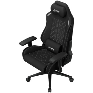 LORGAR CHA41 Fabric Gaming Chair Advanced Black/White LRG-CHA41-BK-WH - Img 3