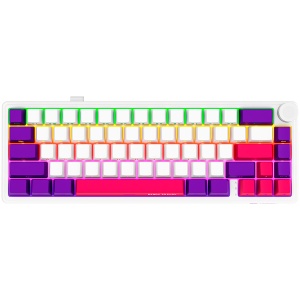LORGAR KBP70MW, Wireless 65% Mechanical Gaming Keyboard Pro, White, EN layout LRG-KBP70MW-WH-US - Img 9