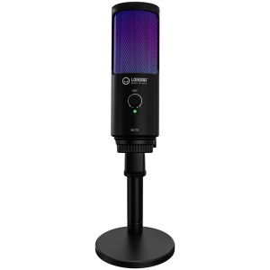 LORGAR SMP40, RGB Microphone with external mute button and metal stand, Black LRG-SMP40-BK - Img 4