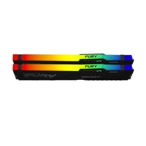 Memorija DDR5 32GB (2x16GB) 5600MHz Kingston Fury Beast RGB KF556C40BBAK2-32 - Img 3