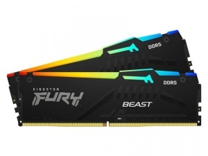 Memorija KINGSTON 32GB(2x16GB)/DIMM/DDR5/5600MHz/CL36/FURY Beast RGB EXPO
