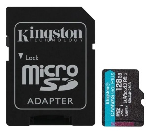 Micro SD Kingston 128GB Canvas Go Plus U3 V30 A2, SDCG4/128GB - Img 3