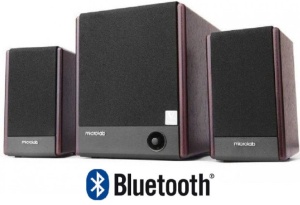 Microlab FC330BT * Aktivni drveni zvucnici 2.1 56W RMS(24W,2x16W), Bluetooth, 3.5mm (7980) - Img 3