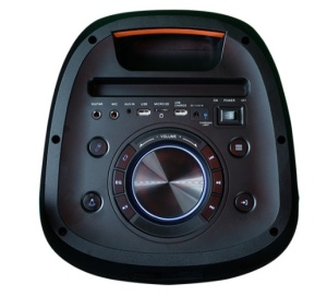 Microlab PT802W karaoke zvucnik 200W, Bluetooth,LED, 11,1V/4400mAh,TWS, Aux, USB, FM,microSD,+ Mic*2 - Img 3