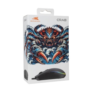 Miš Baracuda CRAB 3600DPI/6D/Optički/RGB/Crna - Img 4