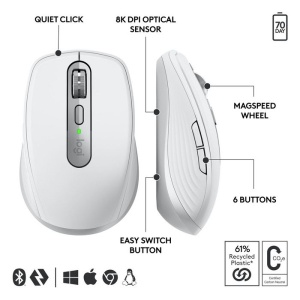 Miš Wireless gaming Logitech MX Anywhere 3S svetlo sivi 910-006959