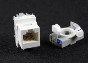 Modul RJ-45 UTP kat. 6A Rotary LC6A821 10G - kabl se spaja bez alata - Img 2