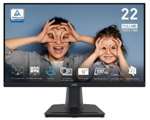 Monitor 22inc MSI PRO MP225 Flat FHD IPS 100Hz 1 ms HDMI/VGA - Img 4