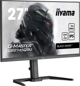 Monitor 27" Iiyama G-Master GB2745QSU-B2 IPS 2560x1440/100Hz/1ms/HDMI/DP/USB/zvu - Img 5