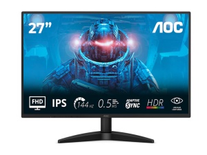 Monitor AOC 27B36X 27"/IPS/1920X1080/144Hz/0.5ms MPRT/HDMI,DP/Adaptive sync/VESA/crna - Img 2