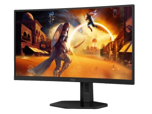 Monitor AOC CQ27G4X 27"/VA,zakrivljen/2560x1440/180Hz/1ms GtG/HDMIx2,DP/Adaptive sync/Visina/crna