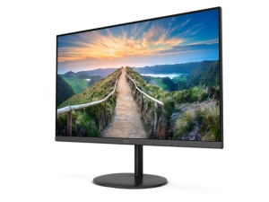 Monitor AOC Q24V4EA 23.8"/IPS/2560X1440/75Hz/4 ms GtG/HDMI,DP/Adaptive Sync/VESA/zvucnici/crna - Img 2