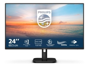 Monitor PHILIPS 24E1N1100A/00 23,8"/IPS/1920x1080/100Hz/1ms MPRT/VGA,HDMI/VESA/zvucnici/crna - Img 2