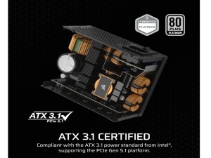 Napajanje CORSAIR SF1000 1000W/SFX/80+Platinum/modularno/crna - Img 2