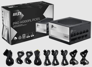 NAPAJANJE MSI MAG PRO A1000PL PCIE5 - Img 2