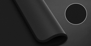 Natec COLORS, Mouse Pad, 80 cm x 40 cm, Waterproof, Obsidian Black NPO-2084