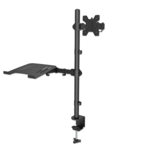 Nosač za monitor sa postoljem za laptop Manhattan 462136 13"-32" - Img 4