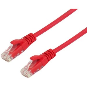 Patchcord kabl UTP cat6 CCA 0,3m crveni