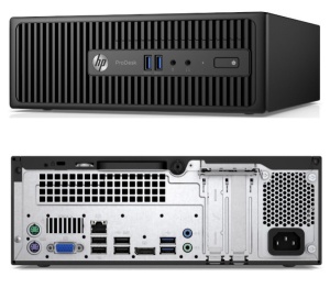 PC HP 400 G3 SFF i5-6500/8GB/256GB NEW/1VGA + 1DP/Win8Pro UPG W10P ref.