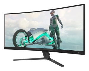 PHILIPS_ 34 inča Evnia 34M2C3500L/00 UWQHD 3440x1440 180 Hz zakrivljeni gaming monitor - Img 1