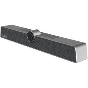 Prestigio Solutions Video Conferencing Collaboration Bar Alpha: UHD, 12MP, 6 mic, 8m (Range), Connection via USB Type-C or AUX PVCCU12M601 - Img 1