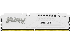 RAM DDR5 16GB 6400MT/s Kingston FURY BEAST White KF564C32BWE-16 w/Heatsink