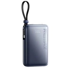 REMAX RPP-19 20W+22.5W TYPE-C Fast Charging Cabled Power Bank( mat sivo)