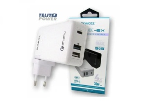 ROMOSS Power CUBE-EX Tip C & USB 3-Port Power adapter