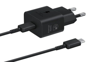 Samsung kućni punjač EP-T2510-XBE Type C 25W Fast sa kablićem crni - Img 1