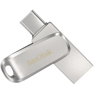 SANDISK Ultra Dual Drive Luxe USB Type-C 64GB - 150MB/s, USB 3.1 Gen 1 SDDDC4-064G-G46