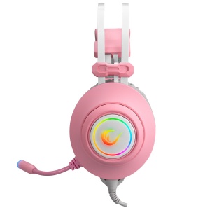 Slušalice sa mikrofonom Rampage RM-K1 PULSAR 7.1 USB + 3.5mm roze - Img 3