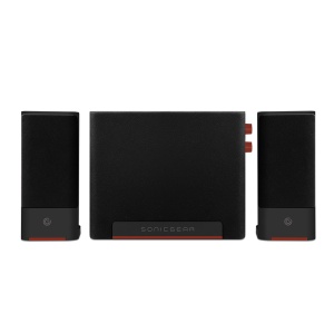 SONICGEAR SPACE 3 Maroon FM 2.1 20W USB/BT/AUX
