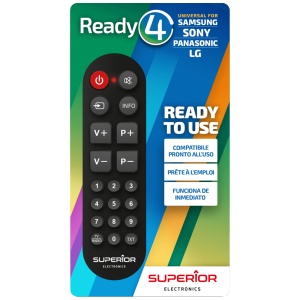 Superior Daljinski upravljač za LG/Sam./Sony/Pan. smart TV prijemnike - RC Ready4 - Img 2