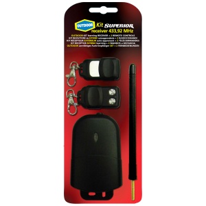 Superior Set za daljinsko upravljanje, 2 kanala, 433,92MHz - OUTDOOR KIT+2RC - Img 2