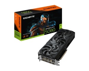 SVGA PCIE GIGABYTE GV-N5080WF3OC-16GD GDDR7 256bit crna