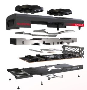 SVGA Sapphire Radeon RX 7600 Gaming OC Pulse 8GB GDDR6, 11324-01-20G - Img 2