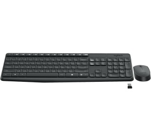 Tastatura + Miš Logitech MK235 Wireless Desktop USB Gray US, 920-007931 * - Img 2