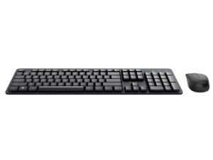 Tastatura+miš TRUST ODY II bežicni set/Silent/SRB/crna - Img 3
