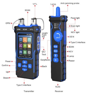 Tester Kablovski LAN Noyafa POE NF-8508 TESTEROPTIKE I LAN CAT5/CAT6 - Img 6