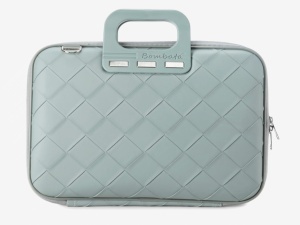 Torba BOMBATA Intrecciato 15,6/16 Light Blue / Dust