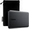 Toshiba External Hard Drive Canvio Basics Excl (2.5" 4TB, USB3.2 Gen 1, Black) HDTB540MK3CA