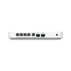 Ubiquiti UniFi UCG-Fiber-EU Desktop 10G Cloud Gateway with integrated PoE switch, Includes full UniFi application suite for device management, 5 Gbps routing with IDS/IPS, 10G SFP+ and (1) 10 GbE RJ45 WAN port, 10G SFP+ LAN port UCG-FIBER-EU - Img 2