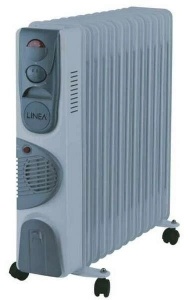 Uljani radijator Linea LRF11-0578 13 rebara 2500W + 400W ventilator