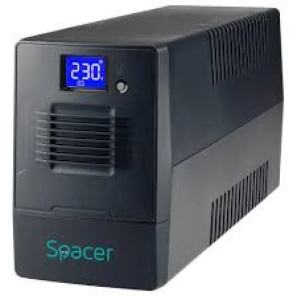 UPS Spacer Line SPUP-1000D-LIT01 1000VA/600W 4xšuko/USB/LAN - Img 3
